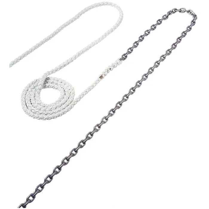 Maxwell Anchor Rode – 15ft-5/16in Chain to 150ft-5/8in Nylon Brait