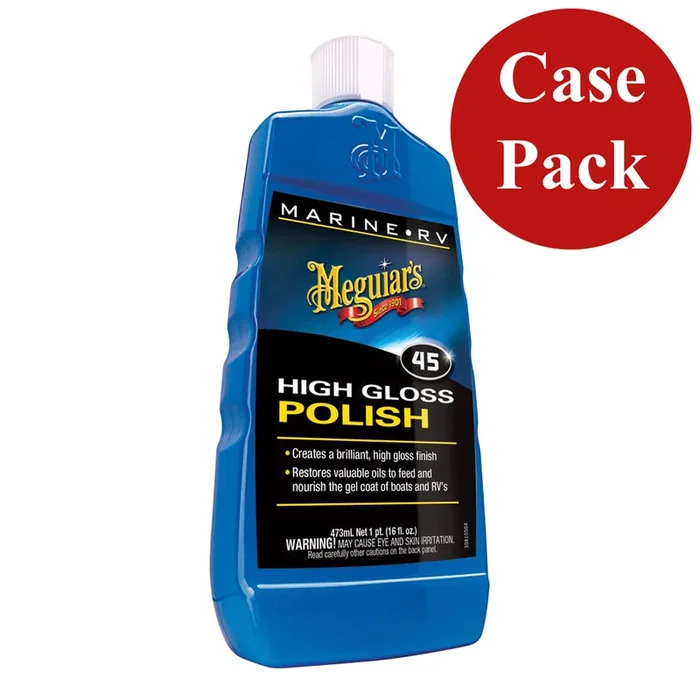Meguiars Boat/RV Polish Gloss Enhancer – *Case of 6* [M4516CASE]
