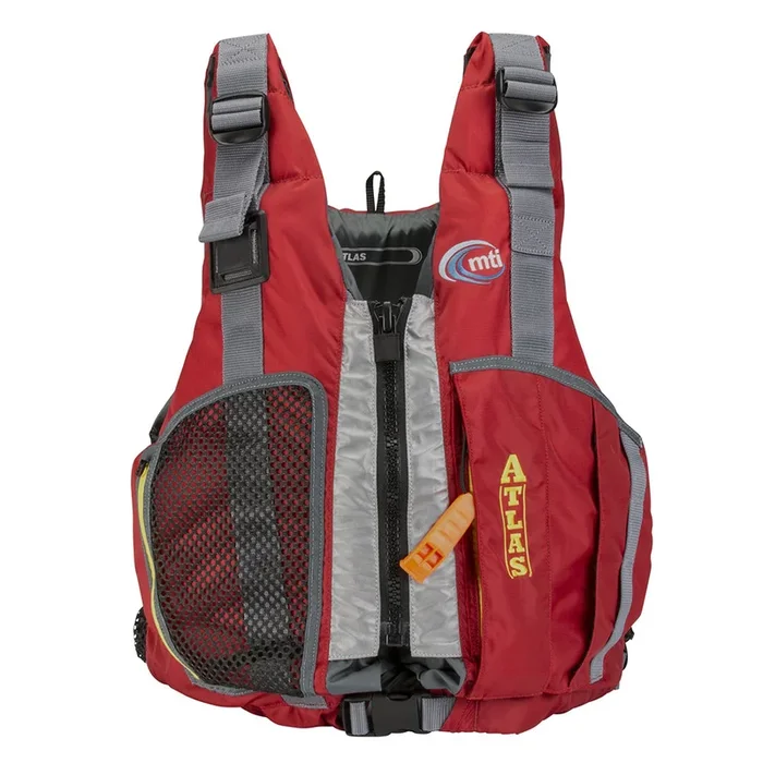 MTI Atlas Rafting Life Jacket – Red – X-Large/XX-Large