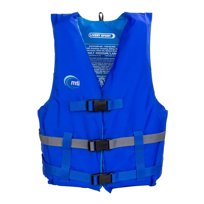 MTI Livery Sport Life Jacket – Blue – X-Large/XX-Large