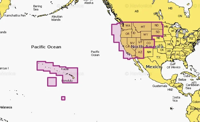 Navionics+ NAUS008R U.S. West