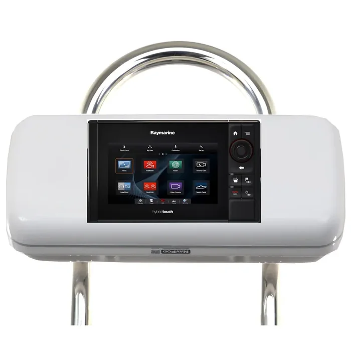 NavPod GP2524 SystemPod Pre-Cut f/Raymarine eS75, eS77 & eS78 Mounted Center f/12″ Wide Guard
