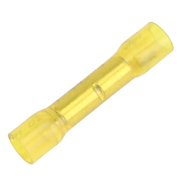 Pacer 12-10 AWG Heat Shrink Butt Connector – 500 Pack