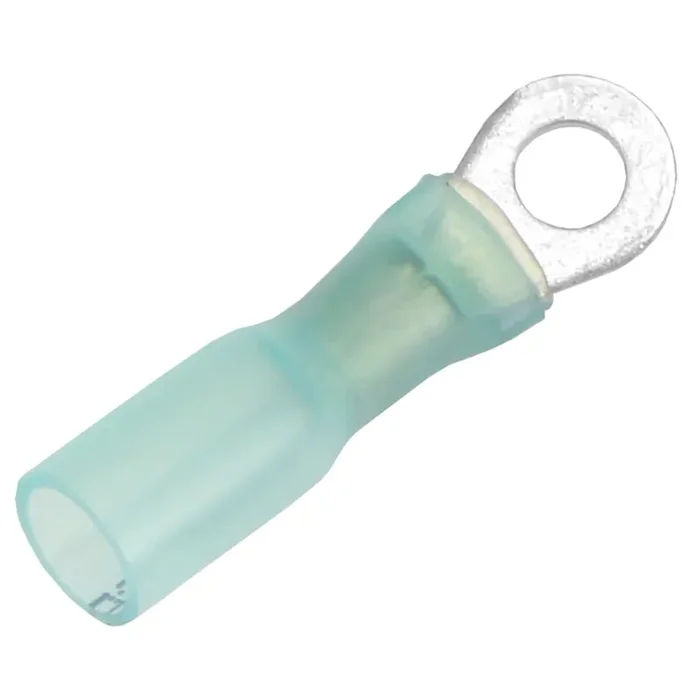 Pacer Group 16-14 AWG Heat Shrink Ring Terminal 8 Stud Size, 500 Pack – TE14-8R-500