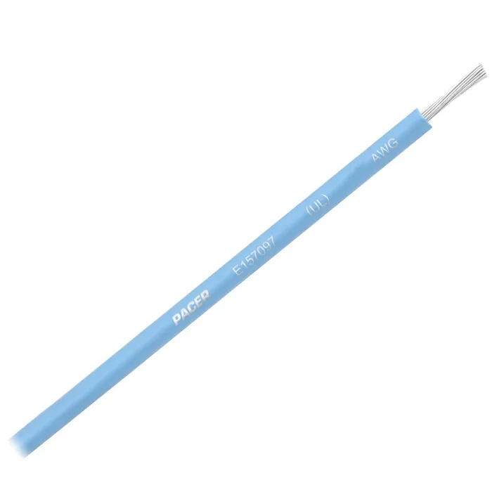 Pacer Light Blue 16 AWG Primary Wire – 25 [WUL16LB-25]