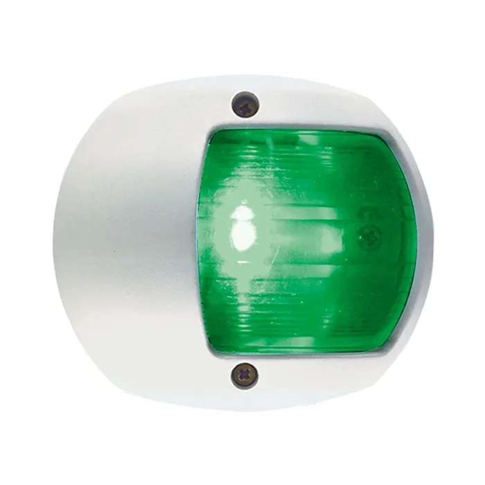 Perko LED Side Light – Green – 12V – White Plastic Housing [0170WSDDP3]