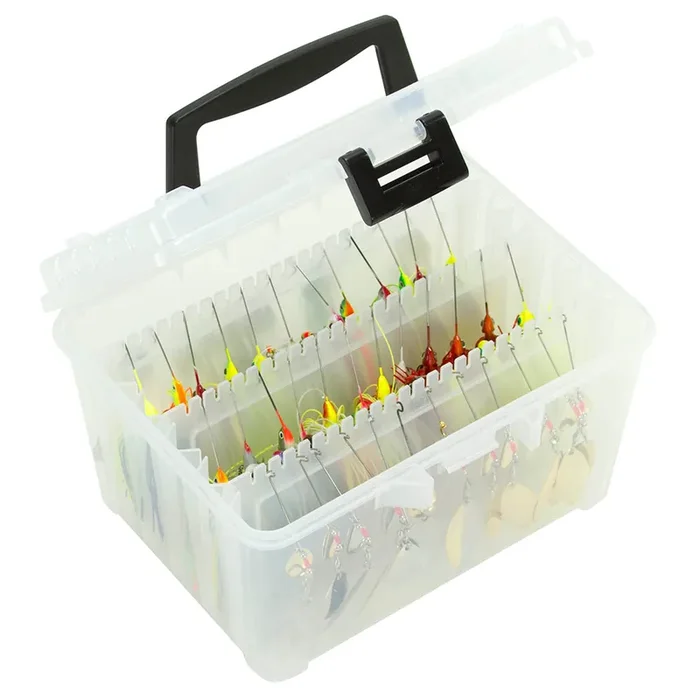 Plano Hydro-Flo Spinnerbait Box – Clear – 350500