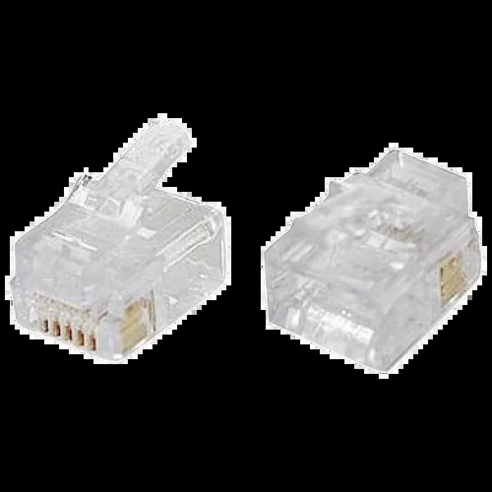 Platinum Tools 100026C – EZ-RJ12/11 Connectors, 50 pcs