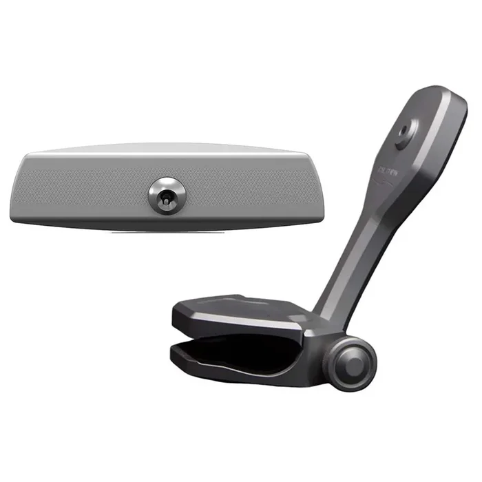 PTM Watersports Mirror/Bracket Kit w/VR-140 Elite Mirror ZXR-361 (Titanium Grey) [P12848-1361TEBGR]