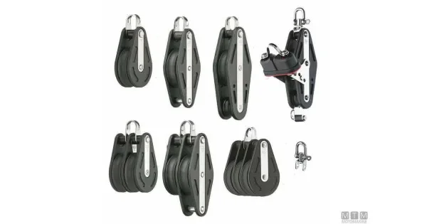 Pulley Double Sprenger 50mm for lines up to 12mm