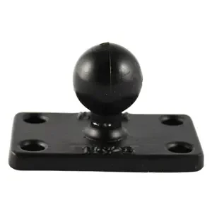 RAM Mount 1.5in x 2.5in Rectangle Base with 1in Ball
