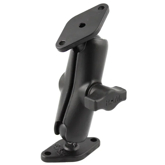 RAM Mount 1″ Diameter Ball Mount w/2 Diamond Bases