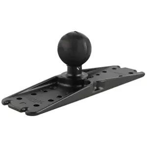 RAM Mount 11in x 3in Rectangle Universal Electronics Base with 2.25in Ball