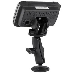 RAM Mount B Size 1in Composite Fishfinder Mount for the Lowrance Hook2 Series