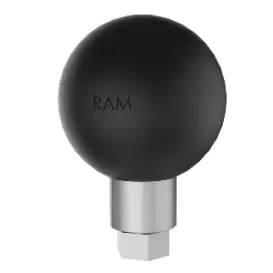 RAM Mount Ball Adapter with 1/4in – 20in Threaded Hole and Hex Post – C Size