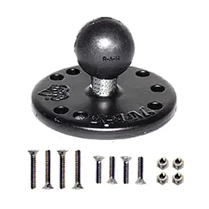 RAM Mount Base with Garmin Swivel Mounting Hardware 1in