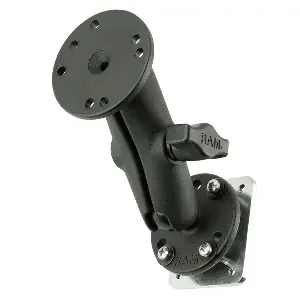 RAM Mount Double Ball Mount with Backing Plate