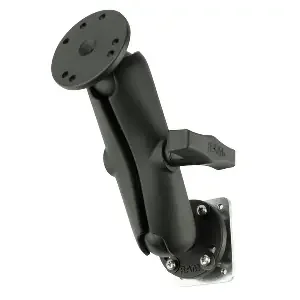 RAM Mount Drill-Down Dashboard Mount with Backing Plate – C Size Medium