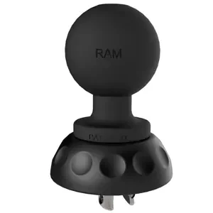 RAM Mount Leash Plug Adapter with 1.5in Diameter Ball