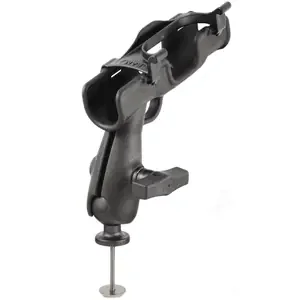 RAM Mount RAM-ROD 2007 Fly Rod Jr. Fishing Rod Holder with 5 Spot Mounting Base Adapter