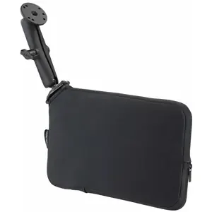 RAM Mount Seat Tough-Wedge with Long Double Socket Arm & Round Base