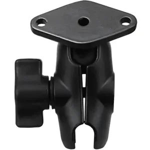 RAM Mount Short Double Socket Arm with Diamond Base