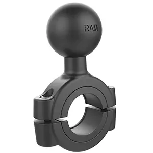 RAM Mount Torque 1-1/8in – 1-1/2in Diameter Handlebar/Rail Base with C Size 1.5in Ball