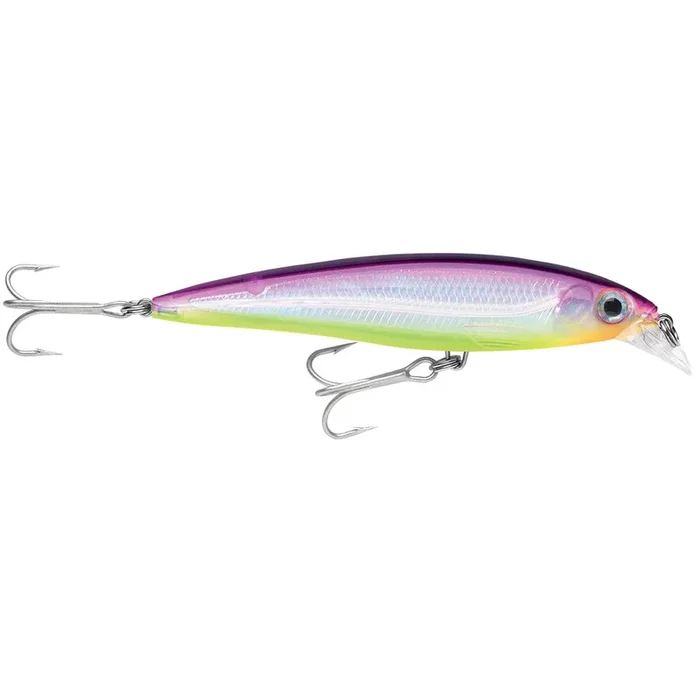Rapala X-Rap® Saltwater 4″ Purple Chartreuse