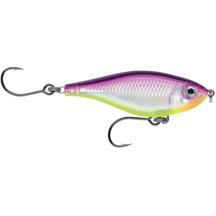 Rapala X-Rap Twitchin Mullet 2-1/2″ Purple Chartreuse [SXRTM06PRCH]
