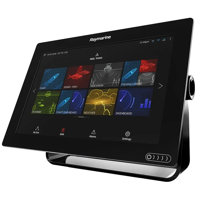 Raymarine Axiom™ 12 RV 12″ MFD w/RealVision 3D Sonar & Navionics+ Chart – No Transducer