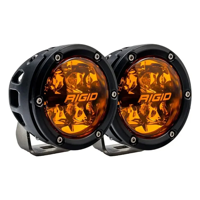 RIGID Industries 360 Series 4″ Spot w/Amber Pro Lens – Pair – 36123