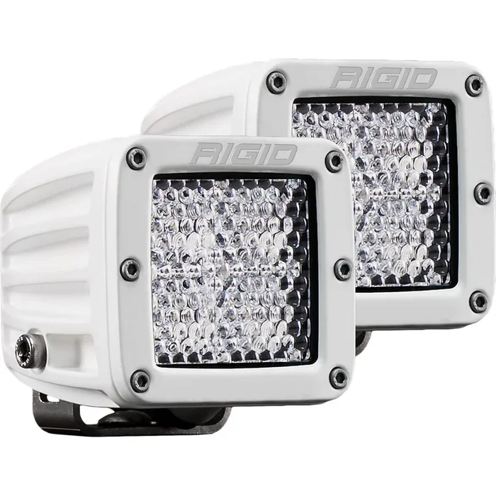 RIGID Industries D-Series PRO Hybrid-Diffused LED – Pair – White