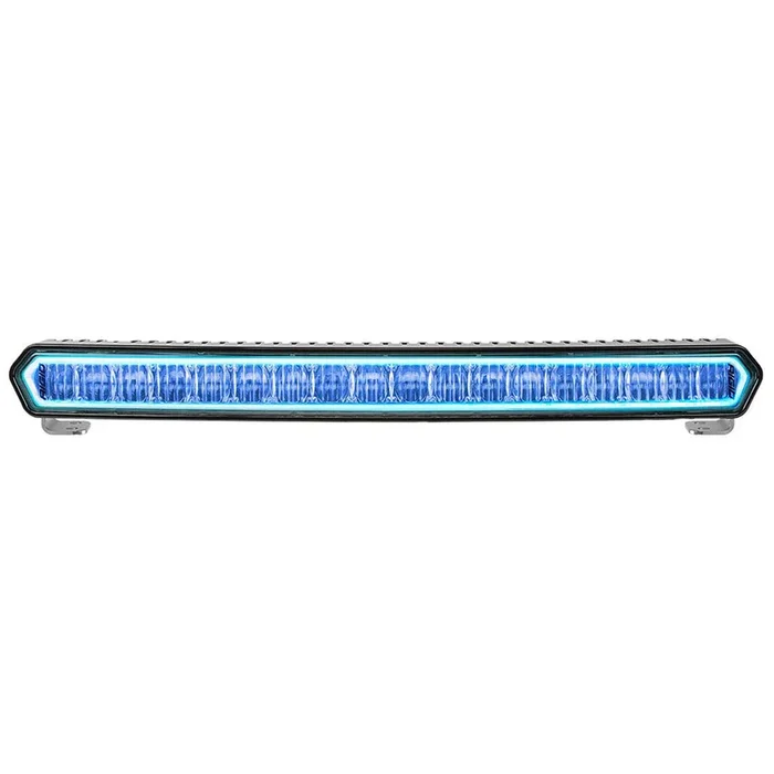 RIGID Industries SR-L Series 20″ Off-Road LED Light Bar – Black w/Blue Halo Back Lighting