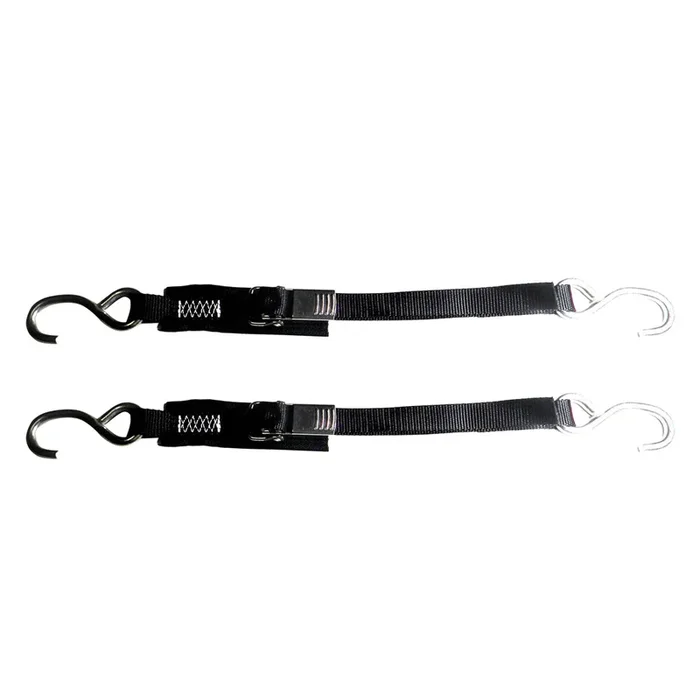 Rod Saver Stainless Steel Quick Release Transom Tie-Down – 1″ x 2′ – Pair