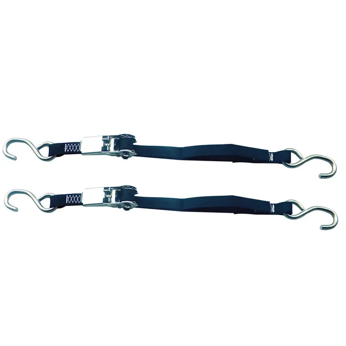 Rod Saver Stainless Steel Ratchet Tie-Down – 1″ x 4′ – Pair