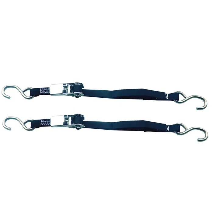 Rod Saver Stainless Steel Ratchet Tie-Down – 1″ x 6‘ – Pair – SSRTD6