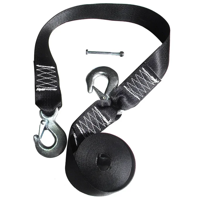 Rod Saver Winch Strap Replacement w/Safety Strap – 20′
