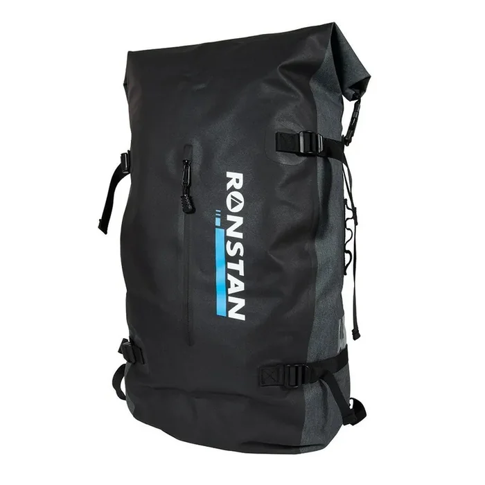 Ronstan Dry Roll Top – 55L Backpack – Black and Grey