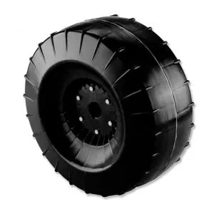 RUOTINO DI RICAMBIO PLASTICA 390MM CERCHIO PLASTICA PER CARRELLI TREM