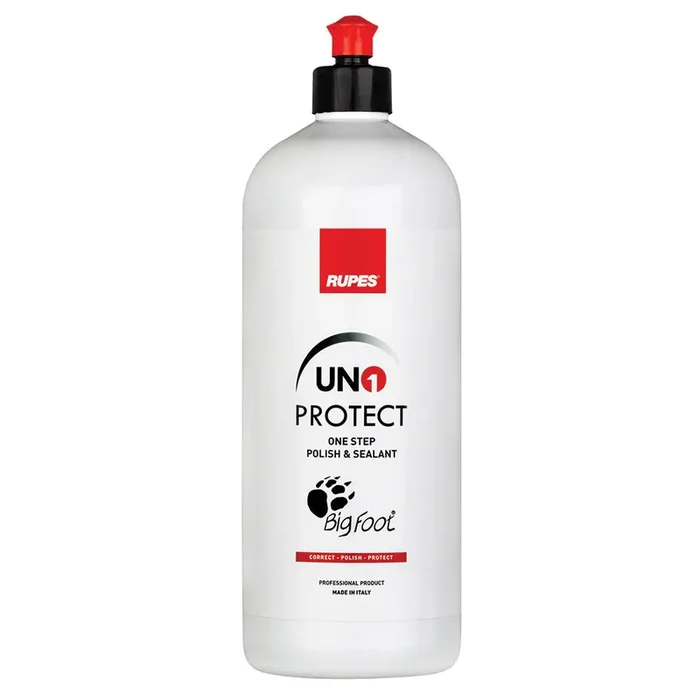 RUPES Uno Protect All-In-One Polish & Protectant 33.8oz * High-Gloss Finish & Durable Protection – 9.PROTECT