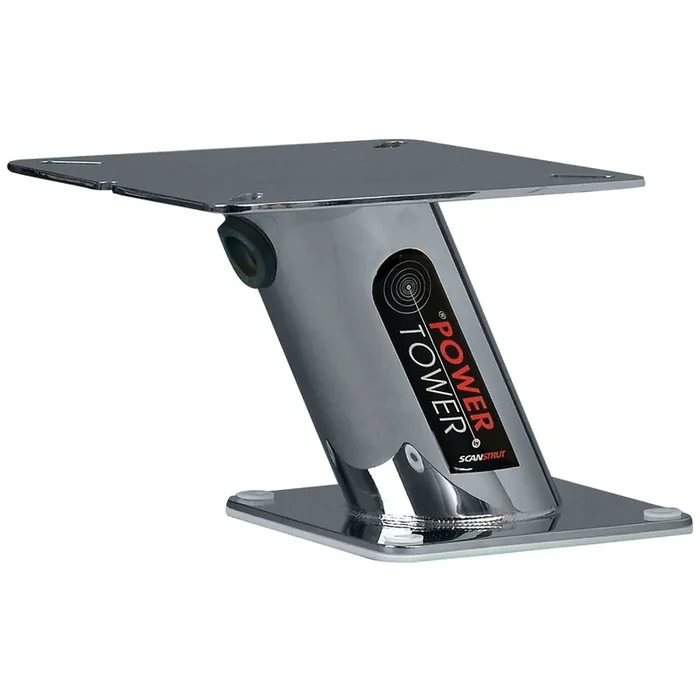 Scanstrut SPT1002 – Stainless Steel PowerTower Radar Mount – 6in Aft Leaning