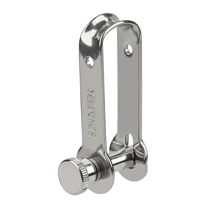 Schaefer Halyard Shackle, Non-Retainer, 1/4in (6mm) Pin