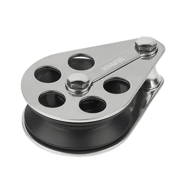 Schaefer Utility, 2 3/8in (60mm) OD, Remov Alum Sheave