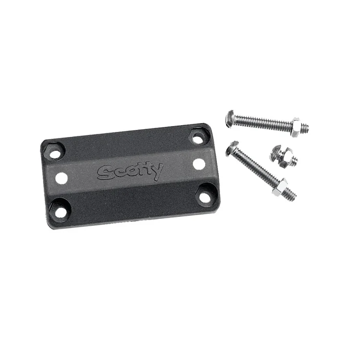 Scotty 242 Rail Mounting Adapter 7/8″-1″ – Black – 242-BK