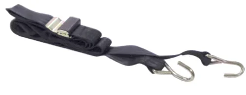 Seachoice 51091 Premium Gunwale Trailer Tie Down Strap 2″ Wide – Black