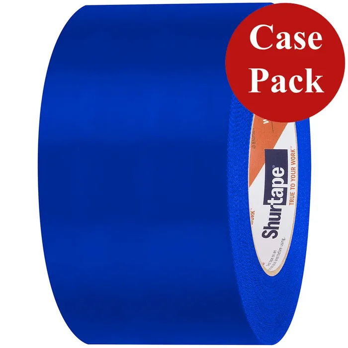 Shurtape UV-Resistant Marine Heat Shrink Tape – 72MM x 55M Roll – Serrated Edge Blue *Case of 16 Rolls*
