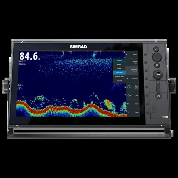 Simrad S2016 16″ Fishfinder w/Broadband Sounder Module & CHIRP Technology – Wide Screen