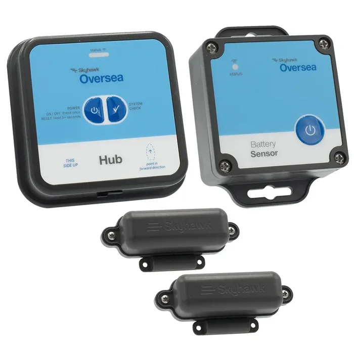 Skyhawk Oversea Pontoon Bundle Hub – 1 Oversea Hub, 1 Battery Sensor & 2 Entry Sensors – OSKITPONTOON1