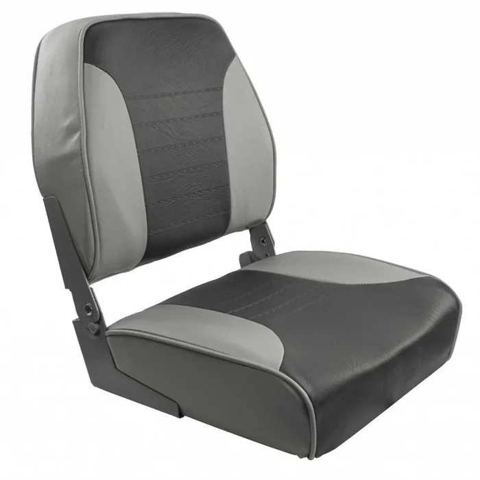 Springfield Economy Multi-Color Folding Seat – Grey/Charcoal