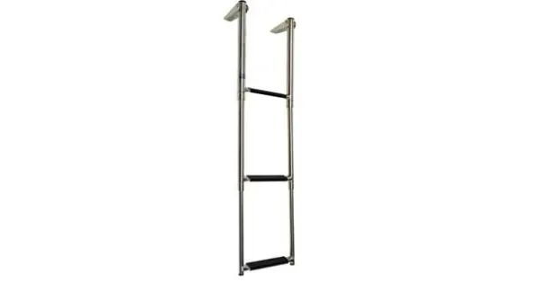 Stainless Steel Telescopic Ladders 3 steps 20 x H88cm